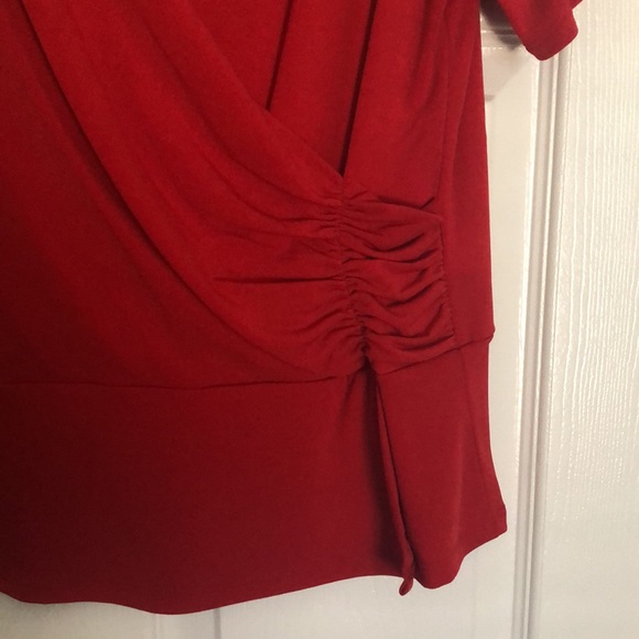❤️Banana Republic❤️red blouse - Picture 4 of 10